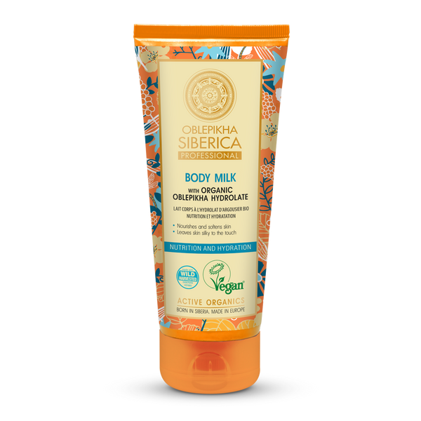 Body Milk With Organic Oblepikha Hydrolate